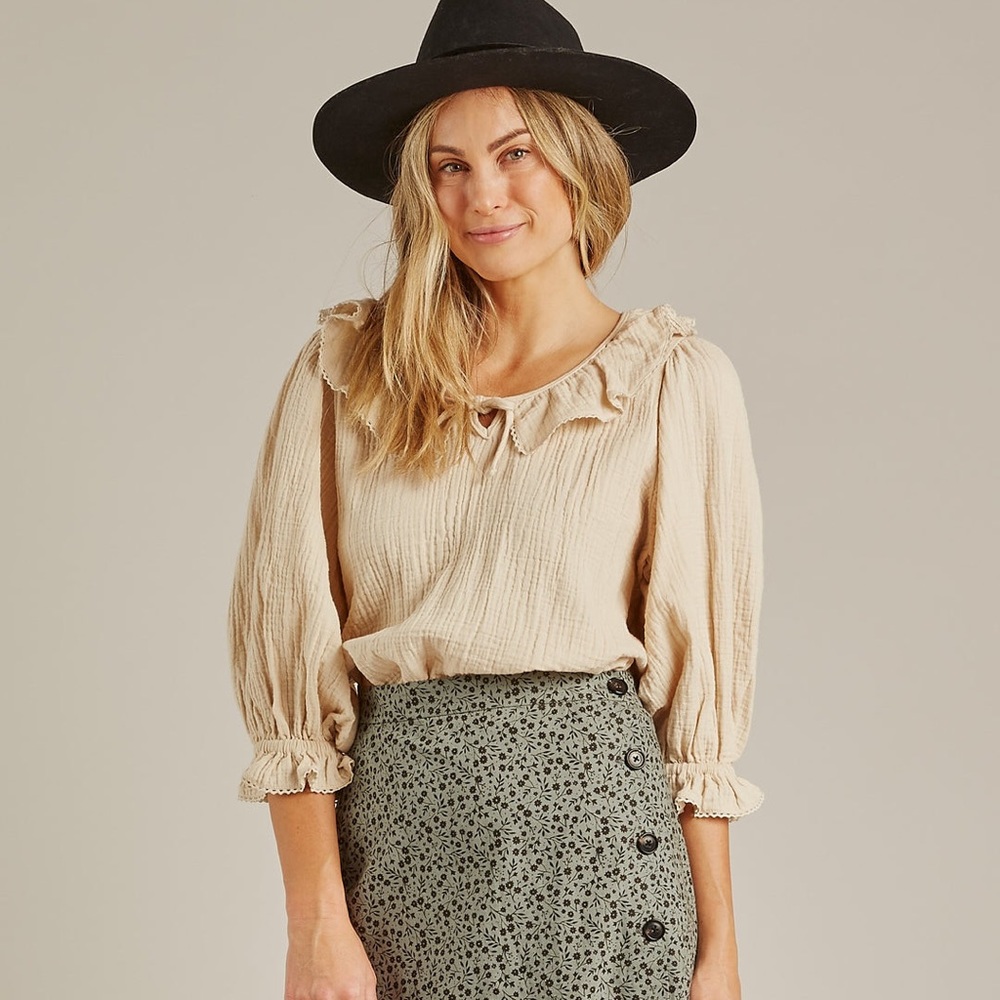 NWT Rylee + Cru women’s Juliet Blouse